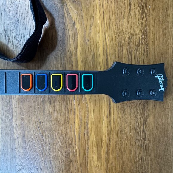 GUITAR HERO III 3 Nintendo Wii Legends Of Rock Bundle Game & Controller Box EUC - Picture 10 of 13